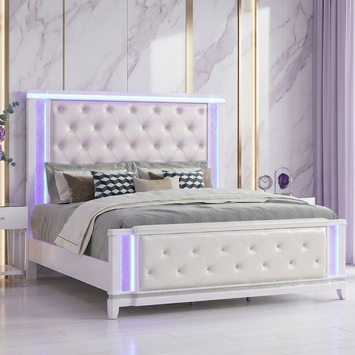 Opium - Bed With LED Lit Headboard