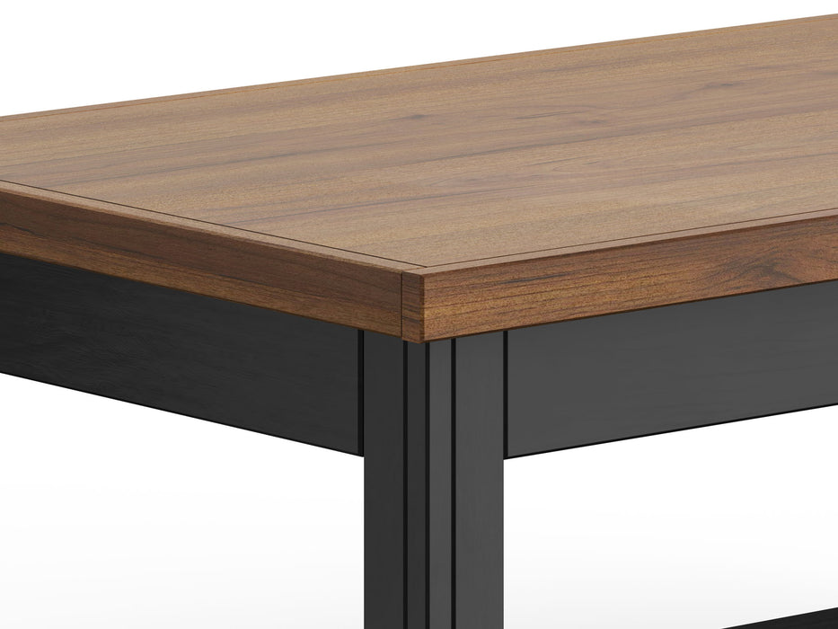 Essex - Coffee Table - Black, Whiskey