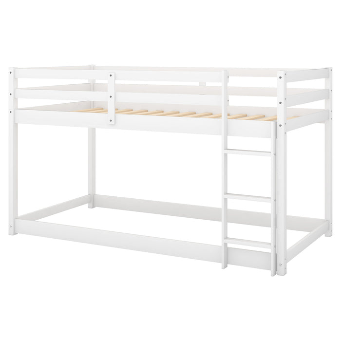 Floor Bunk Bed With Ladder
