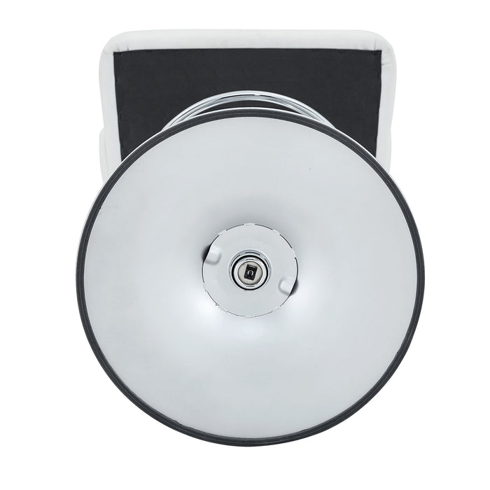 Adjustable Swivel Bar Chair With Ergonomic High Back Design