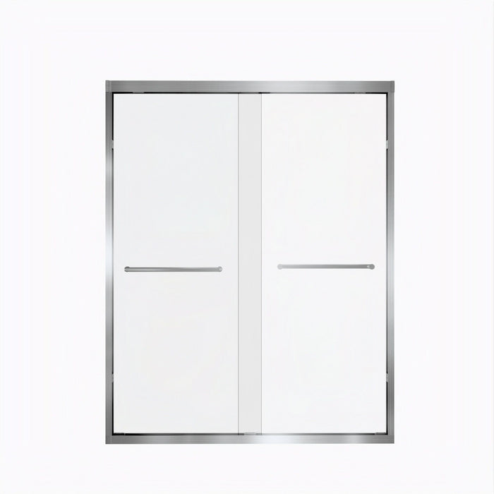 Double Sliding Shower Door With Explosion Proof Film