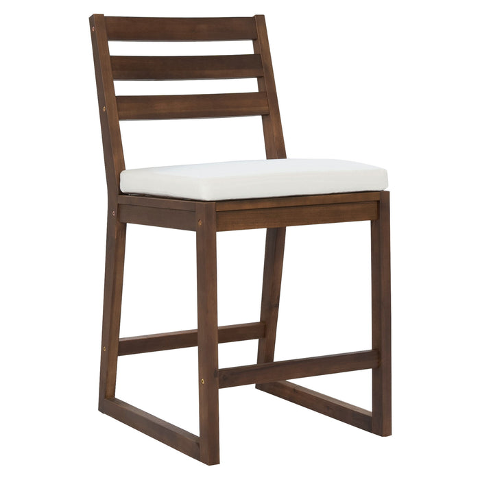 Patio Bar Set With Ergonomic Chairs