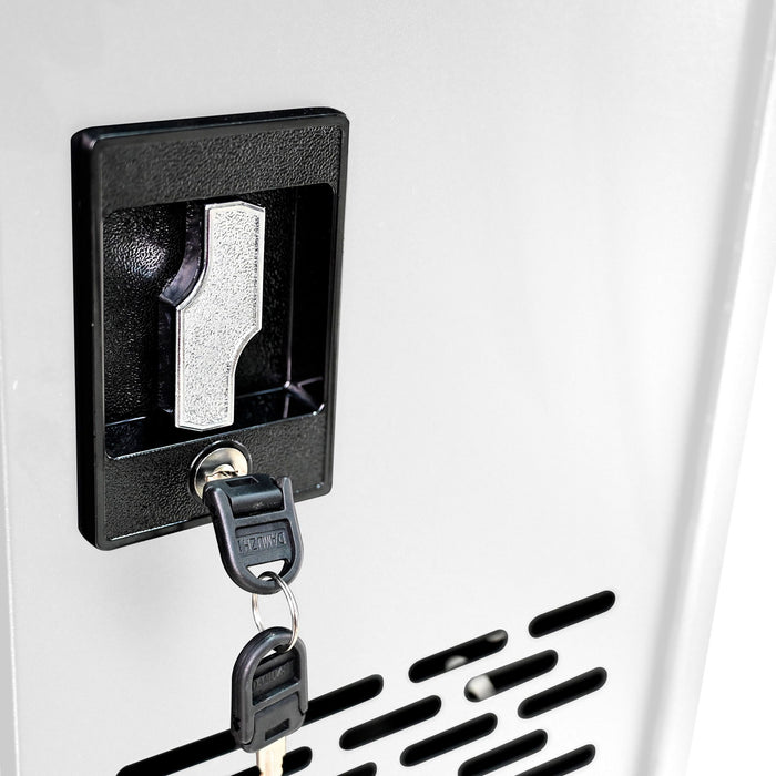 16 Bay Mobile School Charging Cart Station For Chromebook, Tablet And Laptop Computer With Power Strip Included