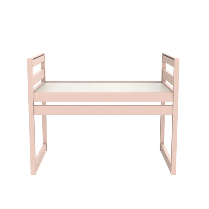 Signy - 3 Piece Activity Table Set - Pink / White