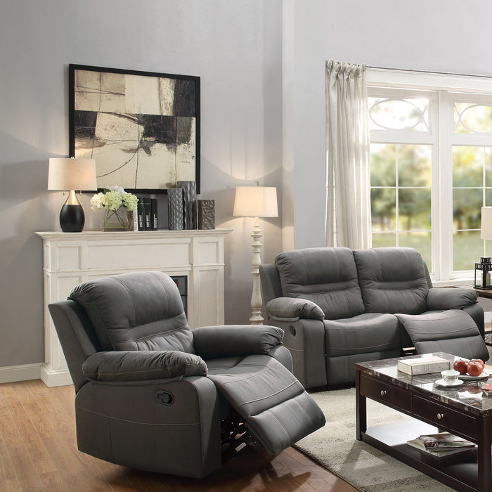 Modern Style Living Room Set With Pillow Arms
