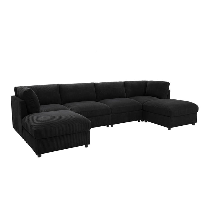 Modern Reversible Modular Sectional