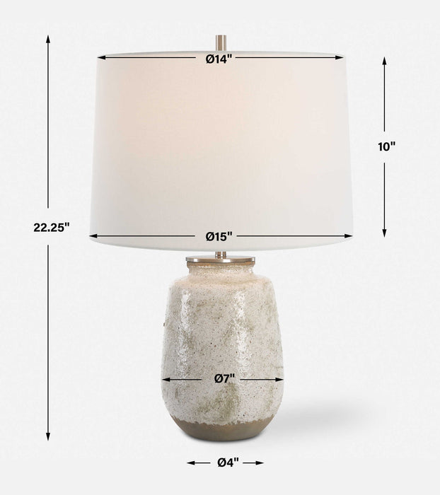 Medan - Table Lamp - Taupe & Gray