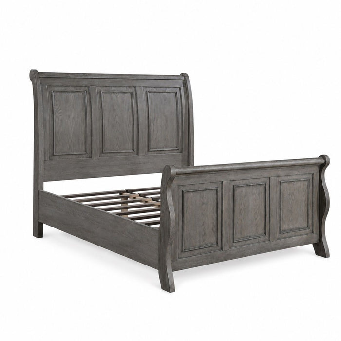 3 Piece Bedroom Set, Bed With 2 Nightstands