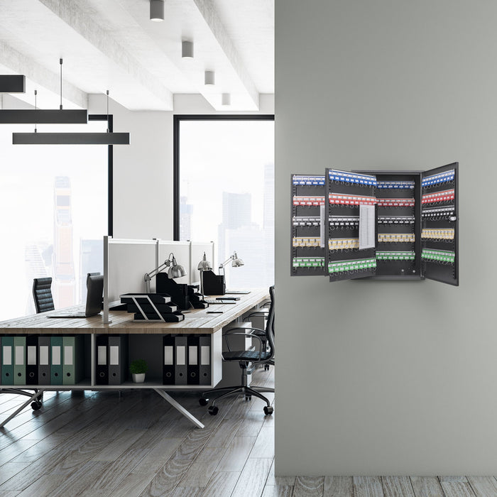 Adjustable Key Cabinet With Combination Lock