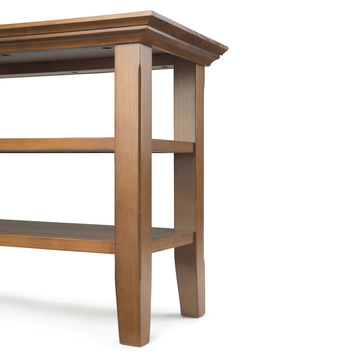 Acadian - Narrow Side Table, Handcrafted