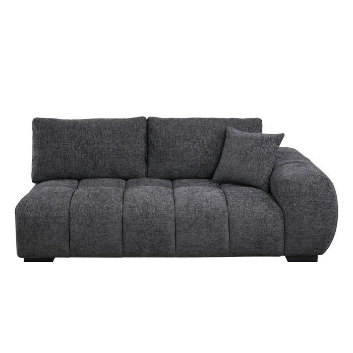 Chosen - Sectional Sofa With Toss Pillows And Chaise