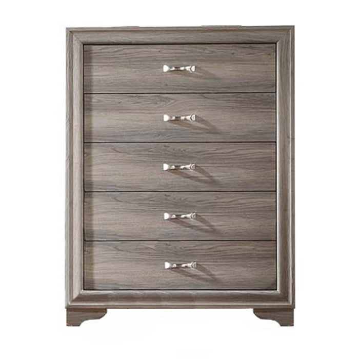 1 Piece Chest With Unique Legs - Natural