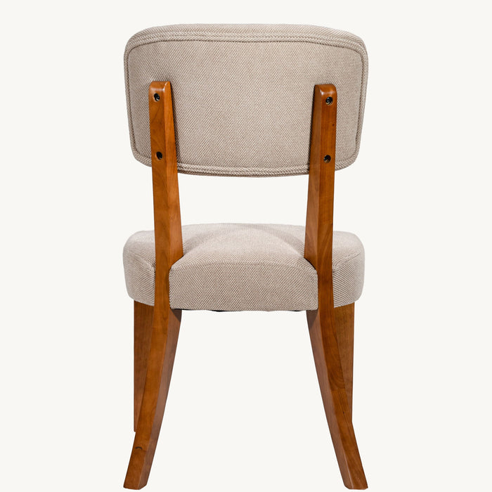 Contemporary Armless Dining Chairs (Set of 2)