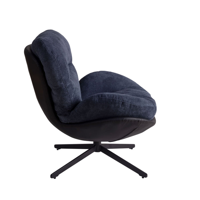 360° Swivel Office Chair, No Wheels