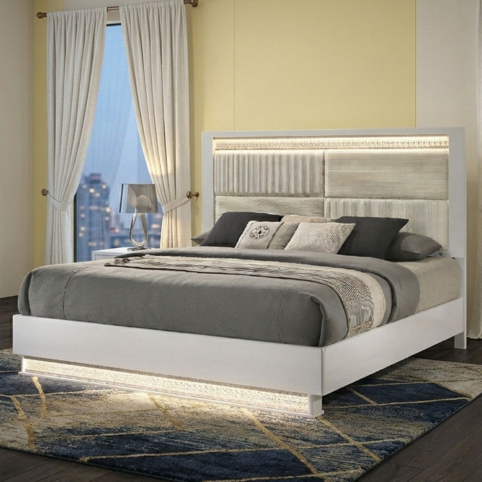 Glam - Bed With LED Headboard