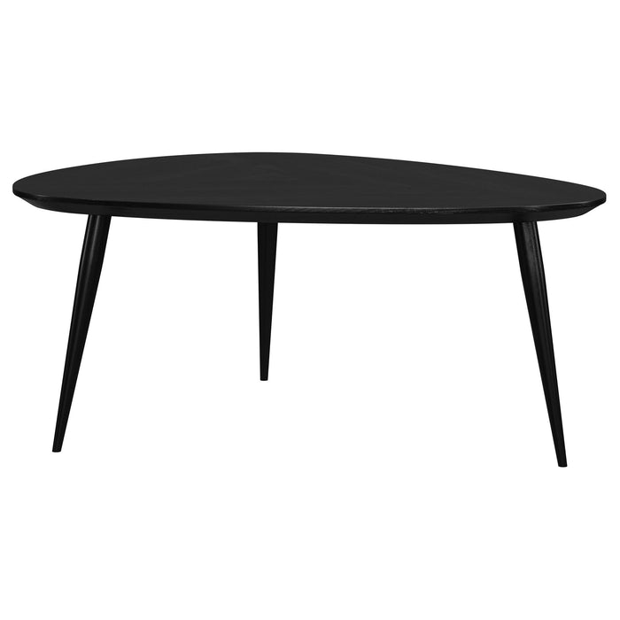 Xander - Triangular Table With Rounded Edges