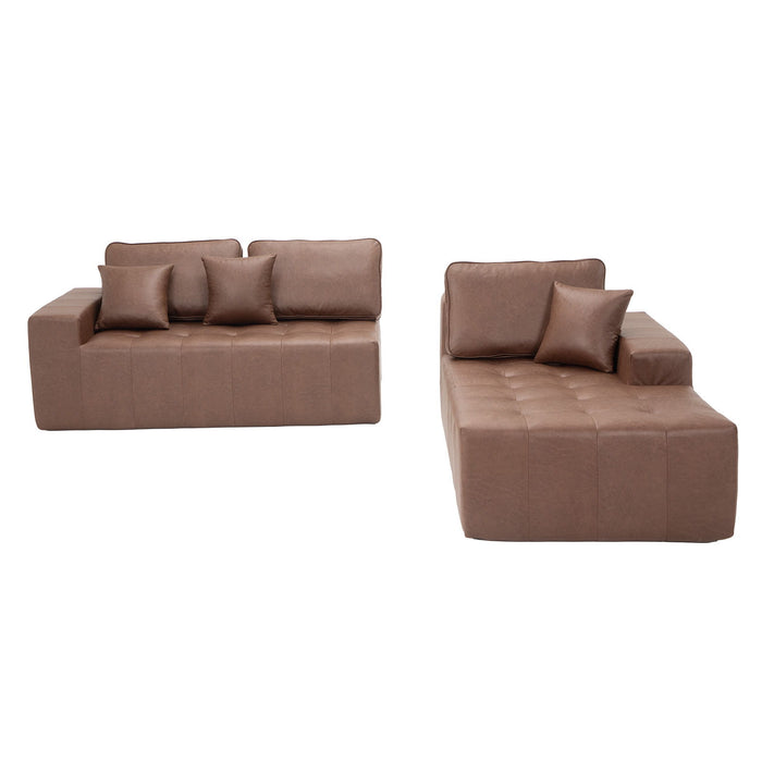 L - Shaped Corner Chaise Sofa Bed