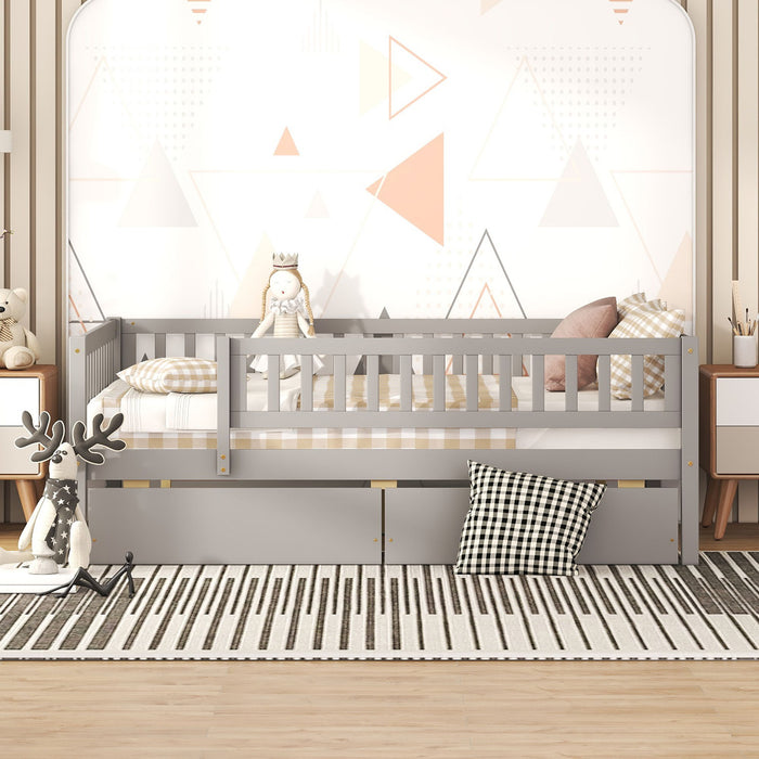 Multifunctional Wooden Daybed Bed