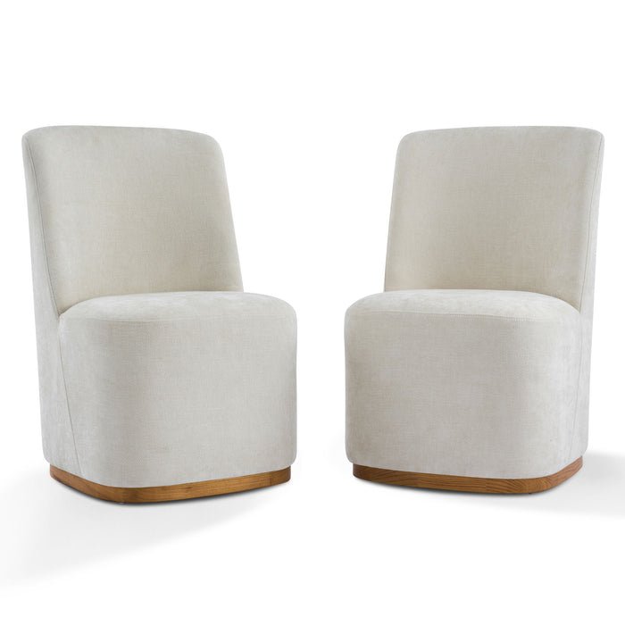 Dining Table Set With 4 Upholstered Dining Chairs
