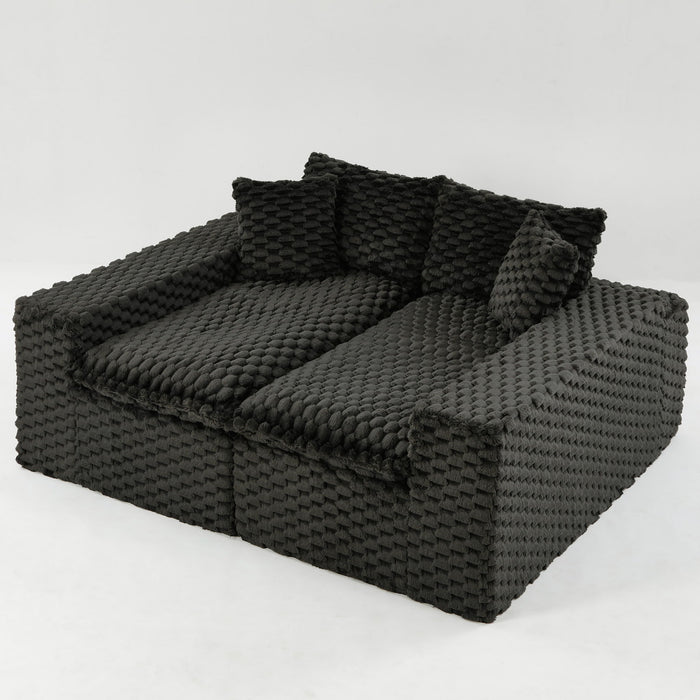 Multifunctional Sofa, Side-By-Side Or Facing Each Other