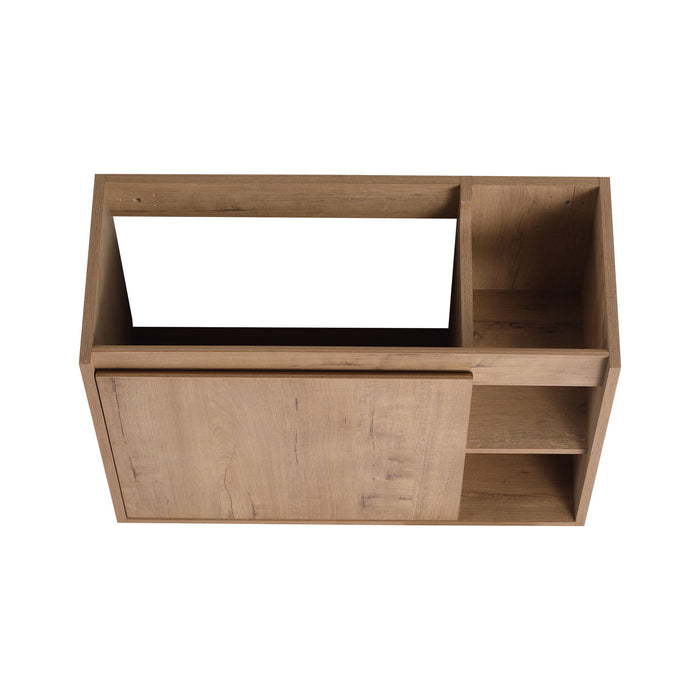 Wall Mounted Bathroom Vanity & Sink & Soft Close Door
