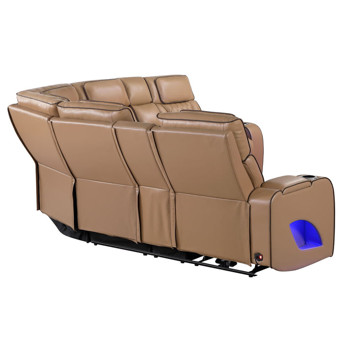 Fortuner - Power Recliner Sectional Sofa
