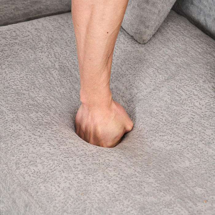 Combined Sofa With 4 Pillows