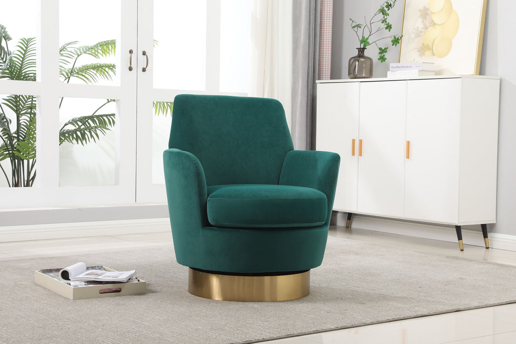 Teddy Swivel Barrel Chair, Swivel Accent Chairs Armchair For Living Room