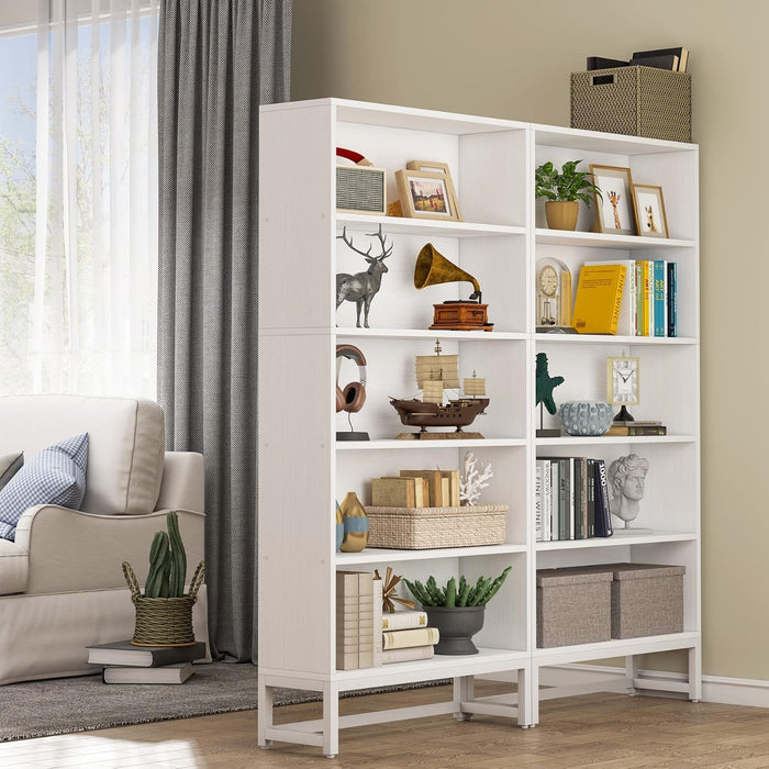 5 Tier Heavy Duty Bookshelf For Living Room