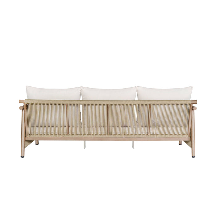 Zira - 5 Piece Patio Sofa Set - Beige