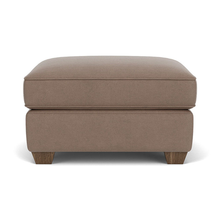 Carson - Ottoman, Heavy Thread Stitching