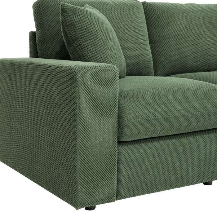 Sectional With 2 Ottomans