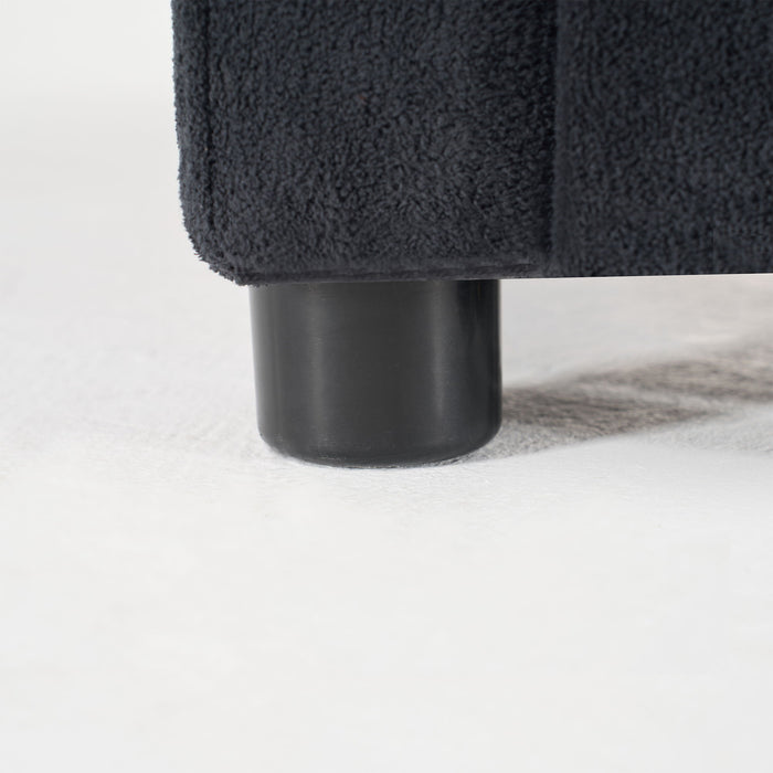 Convertible Pull Out Sofa Bed Queen Size, 3 In 1 With Side Storage