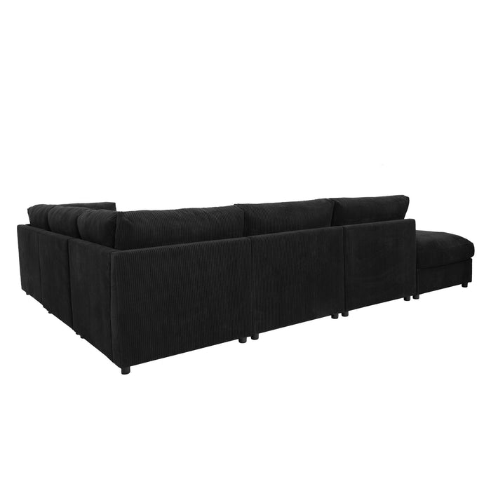Modern Reversible Modular Sectional