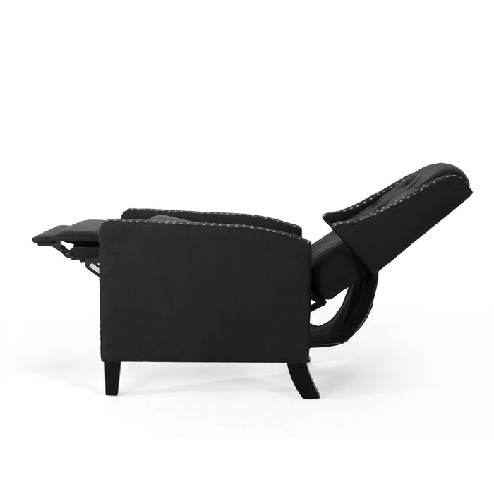 Classic Fabric Push Back Chair