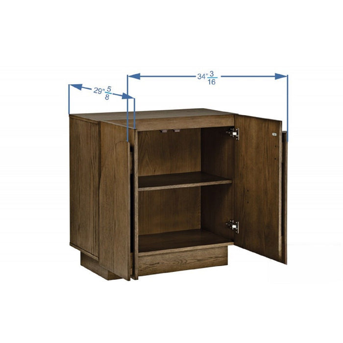 Modern Sideboard Buffet With Arched Cabinet Doors
