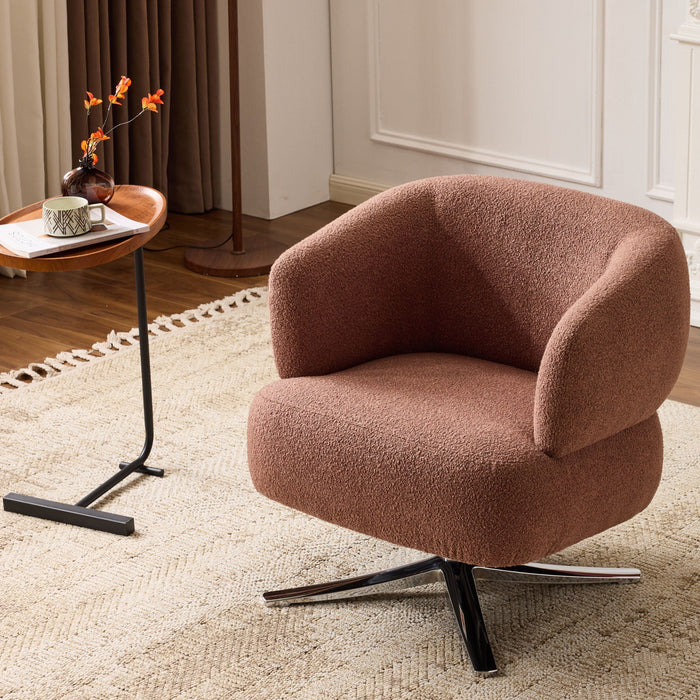 Cuddle Style Leisure Swivel Sofa Chair