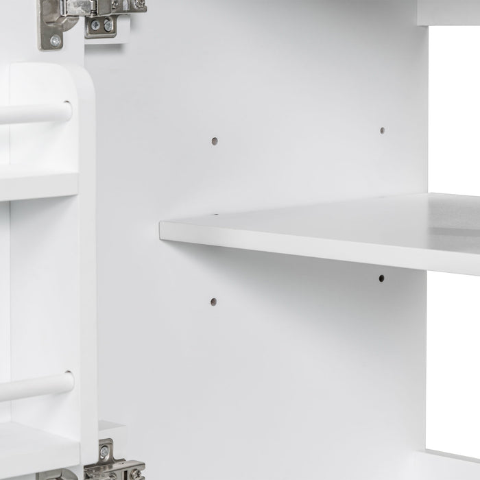 Modern Bathroom Vanity Base Only With Doors And Drawer