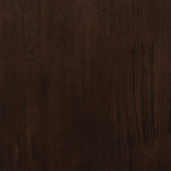 Dining Table With Drop Extension Leaf Table With Foldable Ends For Compact Spaces - Brown