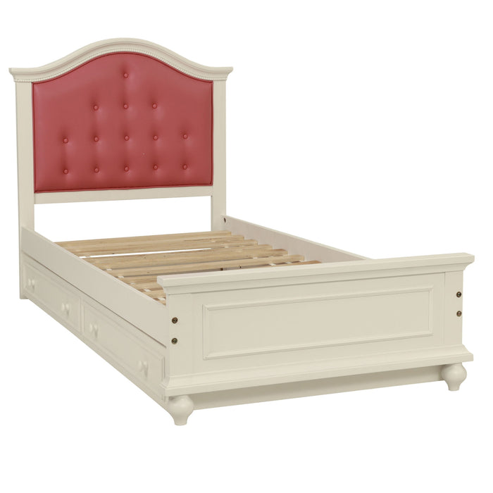 Contemporary Style Bed With Trundle