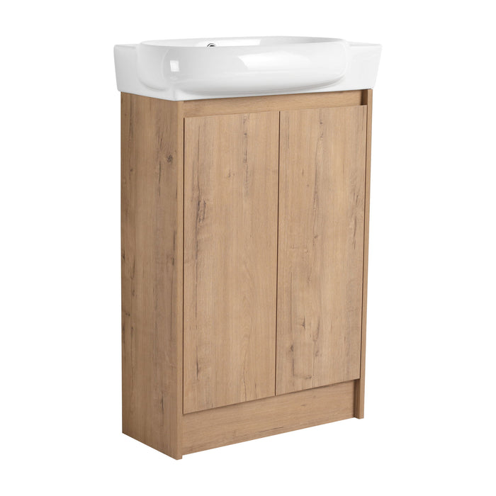 Freestanding Bathroom Vanity & Sink, Soft Close Doors