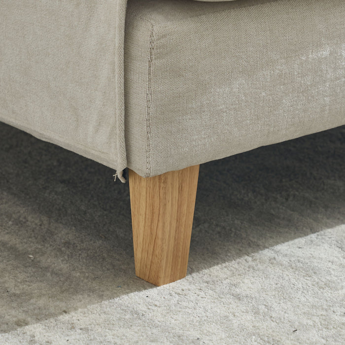 Mid Century Modern Foldable Sofa Bed, 3 In 1 Convertible Sleeper With 3 Pillows