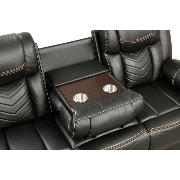 Challenger - LED Power Recliner Sofa