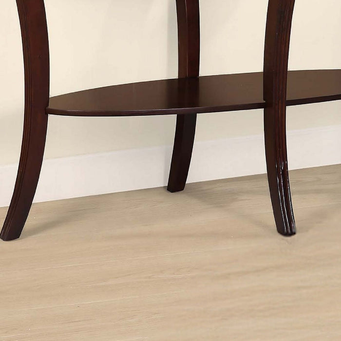 Table With Tempered Glass Shelf