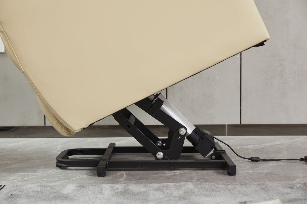 Modern Recliner Chair With Cup Holders, Remote Control