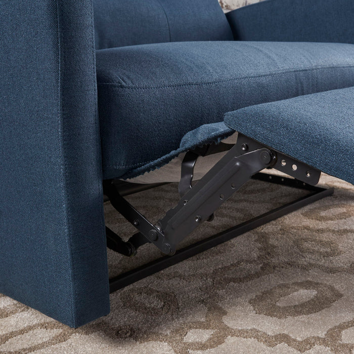 Alma - Contemporary Upholstered Loveseat Recliner