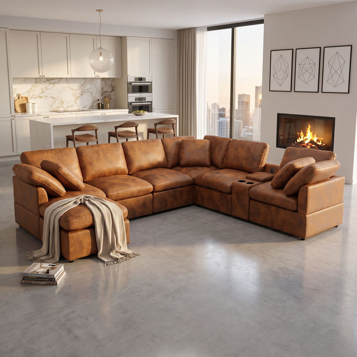 Modular Design Cloud Sofa, Freely Configurable