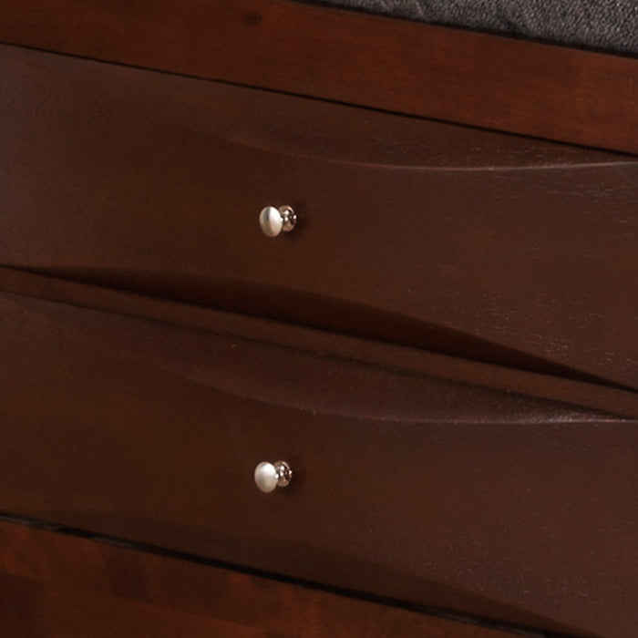 Modern Design Storage Bed With Bookcase Headboard