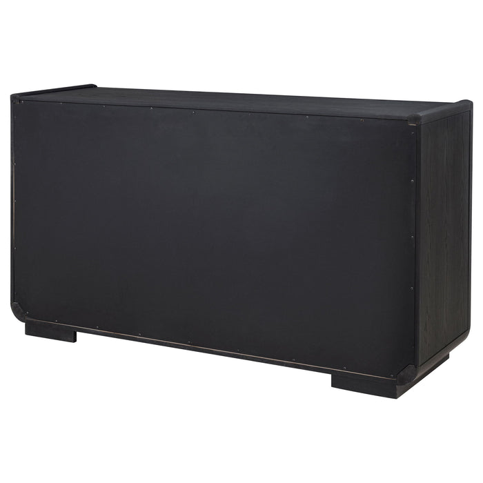 Bangor - 2 Drawer Dining Sideboard Server - Black
