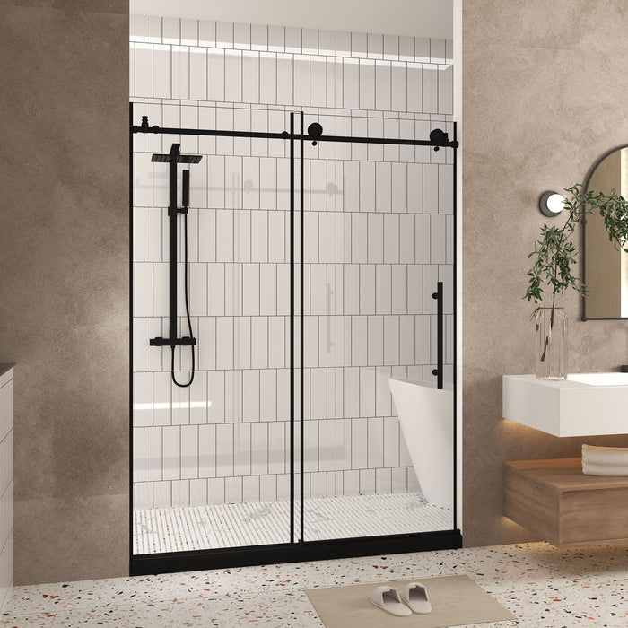Frameless Shower Door With Handle